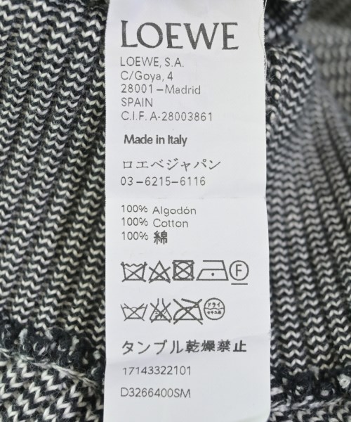 LOEWE（ロエベ）ワンピース 黒 サイズ:S レディース/2200600340034