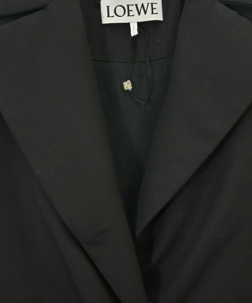 LOEWE（ロエベ）ダウンコート 黒 サイズ:34(XXS位) レディース/2200524807057