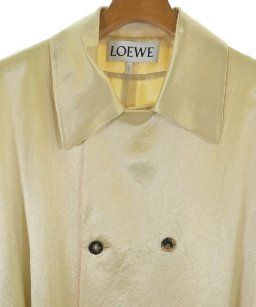 LOEWE（ロエベ）トレンチコート 黄 サイズ:46(M位) メンズ/2200588230020