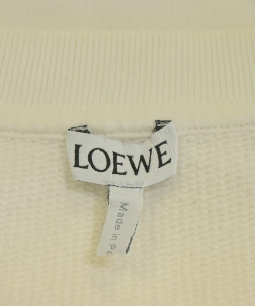 LOEWE（ロエベ）スウェット 白 サイズ:L メンズ/2200546020021
