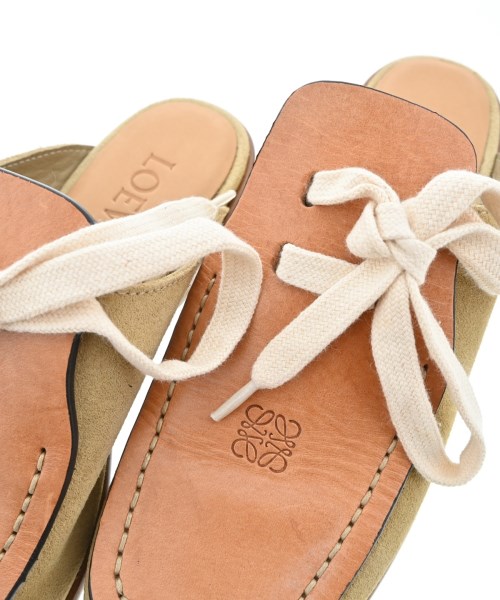 LOEWE（ロエベ）サンダル カーキ サイズ:EU36(22.5cm位) レディース/2200621375114