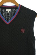 LOEWE（ロエベ）ベスト 黒 サイズ:S レディース/2200620397063