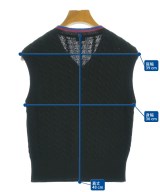 LOEWE（ロエベ）ベスト 黒 サイズ:S レディース/2200620397063