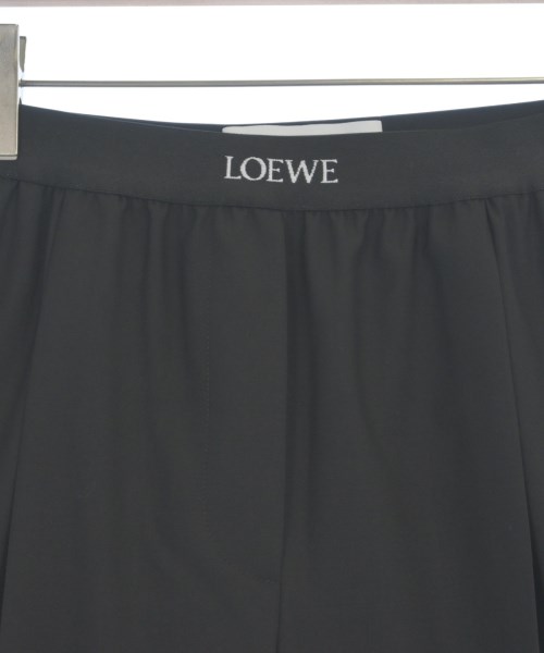 LOEWE（ロエベ）スラックス 黒 サイズ:XS レディース/2200620397087