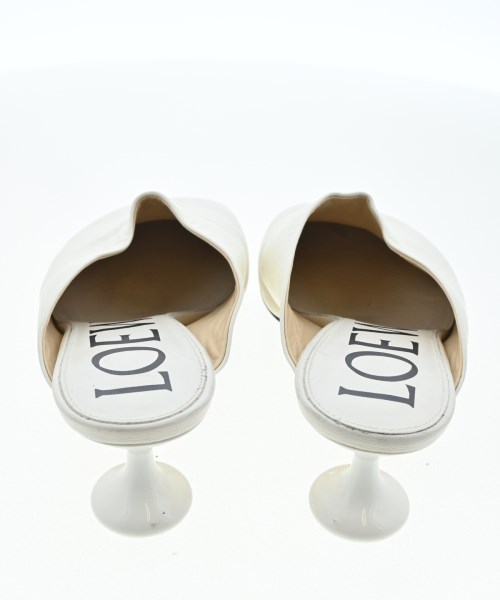 LOEWE（ロエベ）サンダル 白 サイズ:EU38(24.5cm位) レディース/2200623034026