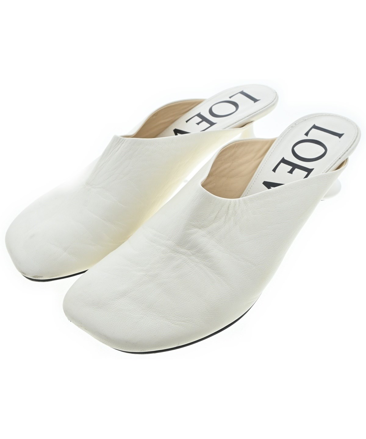 LOEWE（ロエベ）サンダル 白 サイズ:EU38(24.5cm位) レディース