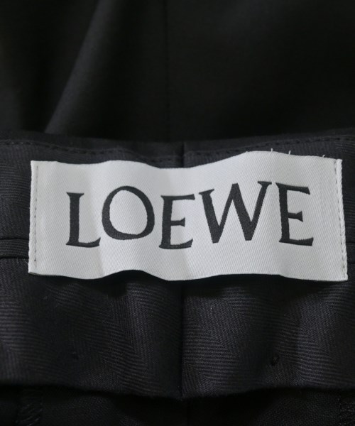 LOEWE（ロエベ）スラックス 黒 サイズ:42(XS位) メンズ/2200623282014