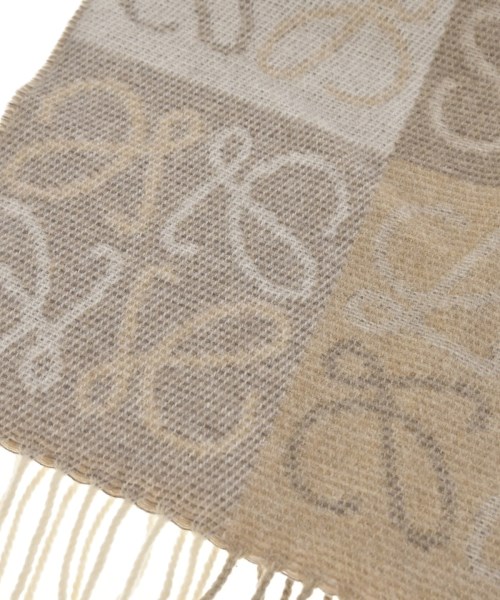 LOEWE（ロエベ）マフラー ベージュ サイズ:- レディース/2200623531013