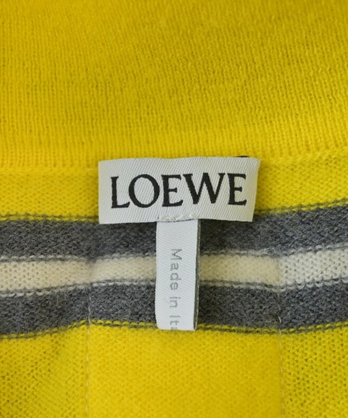 LOEWE（ロエベ）ニット・セーター 黄 サイズ:M レディース/2200620976114