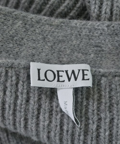 LOEWE（ロエベ）カーディガン グレー サイズ:XS レディース/2200620976138