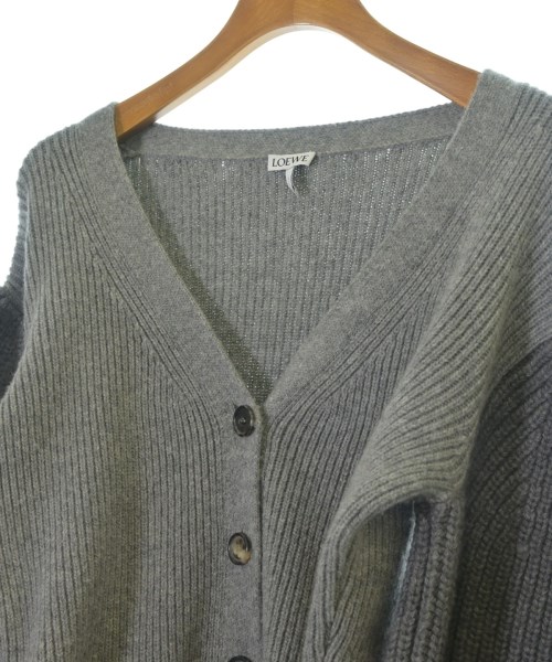 LOEWE（ロエベ）カーディガン グレー サイズ:XS レディース/2200620976138