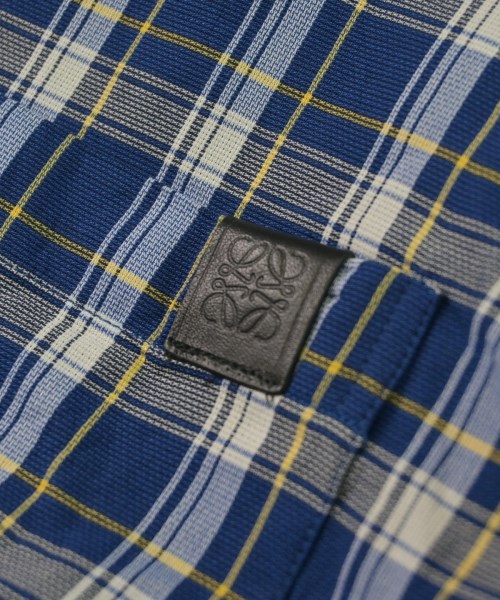LOEWE（ロエベ）カジュアルシャツ 青 サイズ:46(M位) メンズ/2200623843031