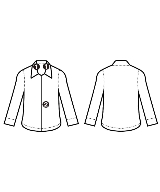 LOEWE（ロエベ）カジュアルシャツ 紺 サイズ:40(L位) メンズ/2200624462149