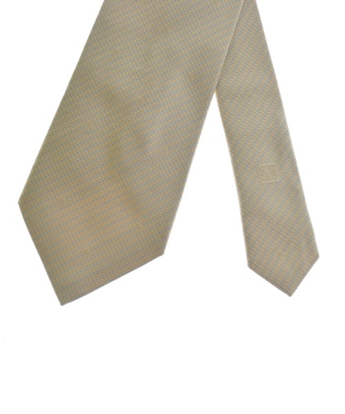 LOEWE（ロエベ）ネクタイ ベージュ サイズ:- メンズ/2200623446287
