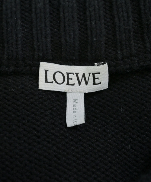 LOEWE（ロエベ）ニット・セーター 黒 サイズ:S メンズ/2200625866038