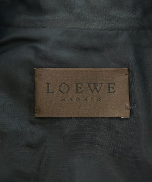 LOEWE（ロエベ）ライダース 黒 サイズ:40(M位) レディース/2200626264024