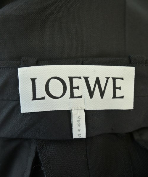LOEWE（ロエベ）スラックス 黒 サイズ:48(L位) メンズ/2200626760038