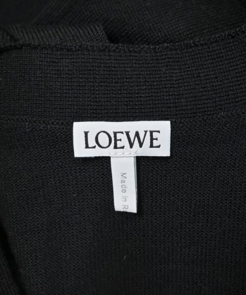 LOEWE（ロエベ）カーディガン 黒 サイズ:L メンズ/2200626760052