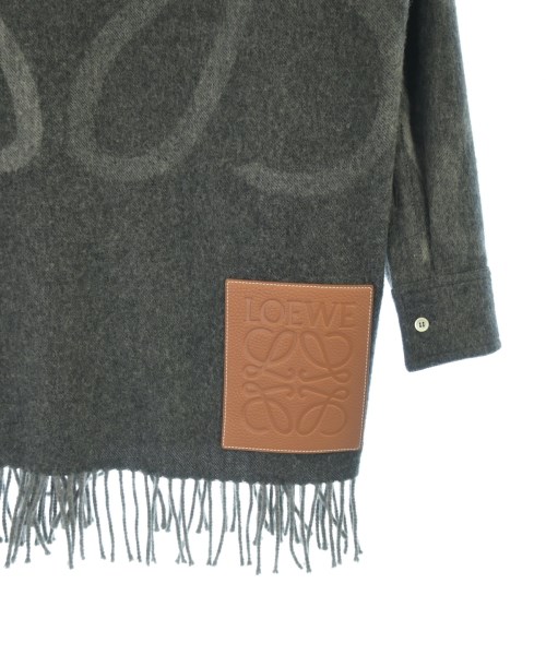 LOEWE（ロエベ）シャツワンピース グレー サイズ:37(M位) レディース/2200616835036