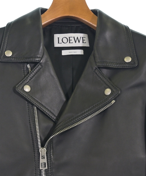 LOEWE（ロエベ）ライダース 黒 サイズ:44(S位) メンズ/2200627339011