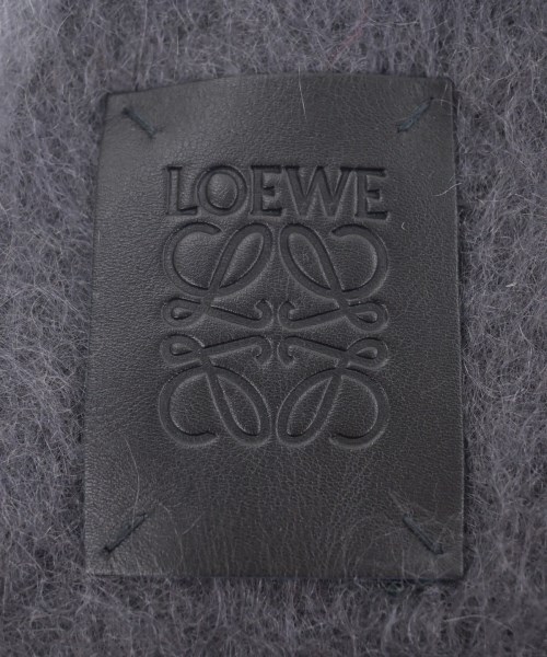 LOEWE（ロエベ）マフラー グレー サイズ:- レディース/2200627936104