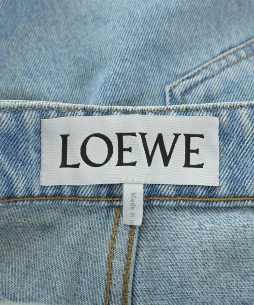 LOEWE（ロエベ）デニムパンツ 青 サイズ:34(XS位) レディース/2200612709089