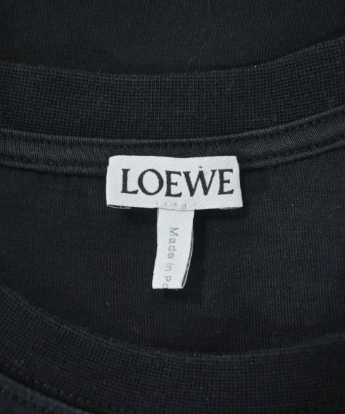 LOEWE（ロエベ）Tシャツ・カットソー 黒 サイズ:M メンズ/2200628490032