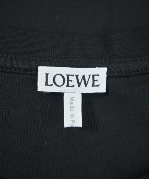 LOEWE（ロエベ）Tシャツ・カットソー 黒 サイズ:L メンズ/2200628490049
