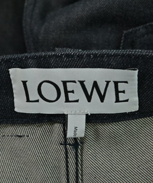 LOEWE（ロエベ）デニムパンツ 紺 サイズ:44(S位) メンズ/2200628490056