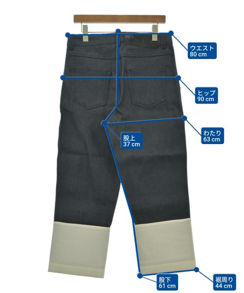 LOEWE（ロエベ）デニムパンツ 紺 サイズ:44(S位) メンズ/2200628490056