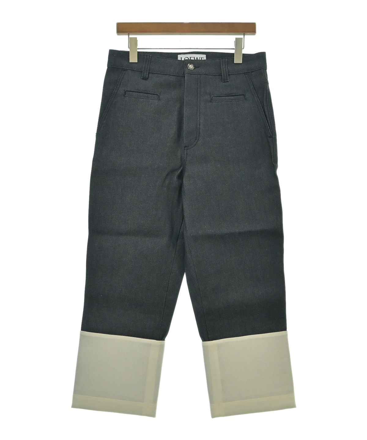 LOEWE（ロエベ）デニムパンツ 紺 サイズ:44(S位) メンズ/2200628490056