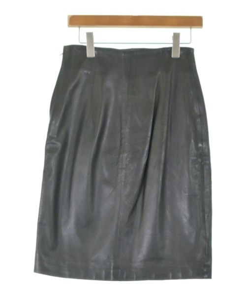 LOEWE（ロエベ）ひざ丈スカート 黒 サイズ:42(M位) レディース/2200625754182