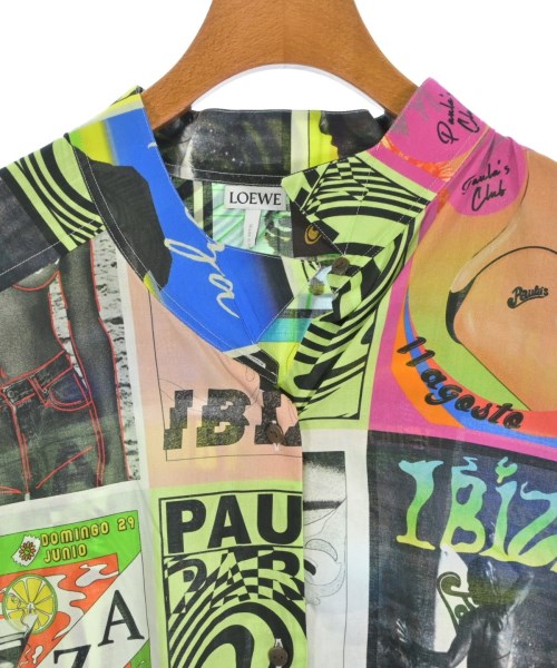 LOEWE（ロエベ）カジュアルシャツ 黒 サイズ:M レディース/2200629801134