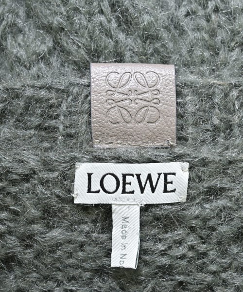 LOEWE（ロエベ）ニット・セーター カーキ サイズ:S メンズ/2200629904071