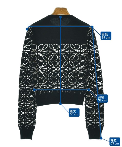 LOEWE（ロエベ）ニット・セーター 黒 サイズ:XS レディース/2200621899078