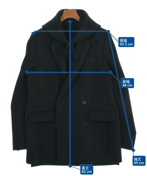 LOEWE（ロエベ）カジュアルジャケット 黒 サイズ:48(L位) メンズ/2200631312017