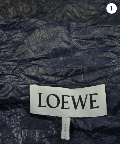 LOEWE（ロエベ）ジャケット 紺 サイズ:48(L位) メンズ/2200631529019