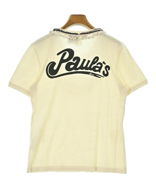 LOEWE（ロエベ）Tシャツ・カットソー 白 サイズ:M レディース/2200632303090