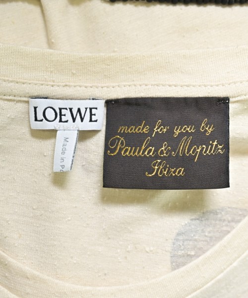LOEWE（ロエベ）Tシャツ・カットソー 白 サイズ:M レディース/2200632303090