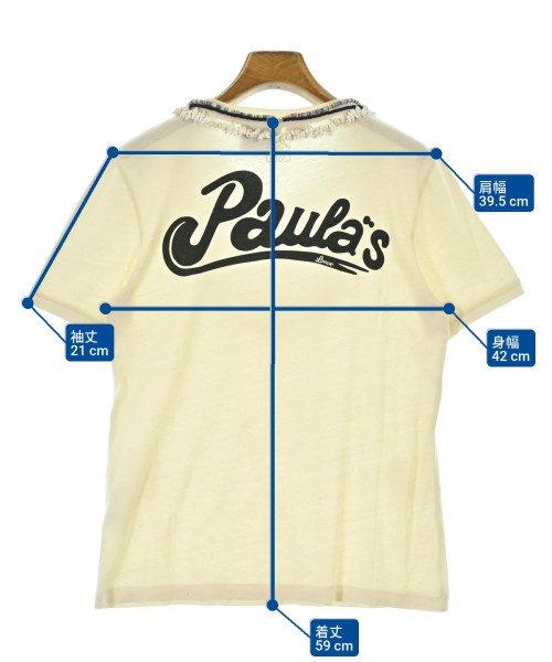 LOEWE（ロエベ）Tシャツ・カットソー 白 サイズ:M レディース/2200632303090