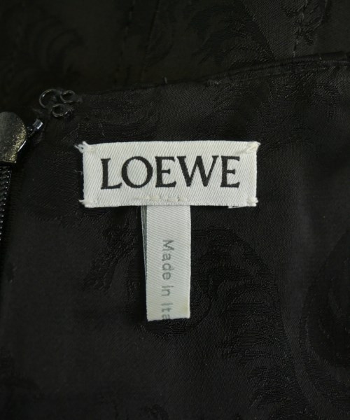 LOEWE（ロエベ）ワンピース 黒 サイズ:36(XS位) レディース/2200633056063