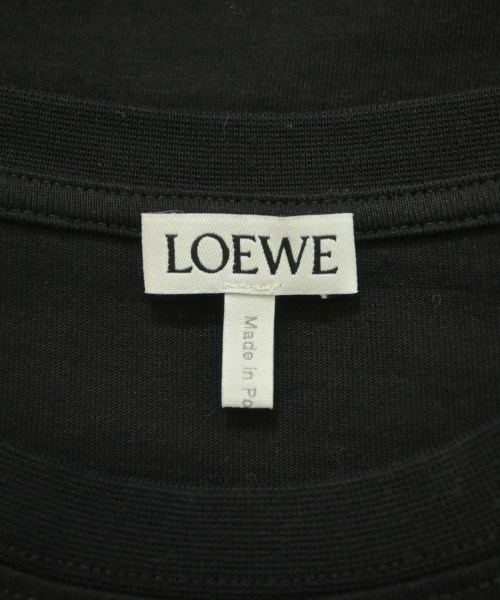 LOEWE（ロエベ）Tシャツ・カットソー 黒 サイズ:XS メンズ/2200633204099