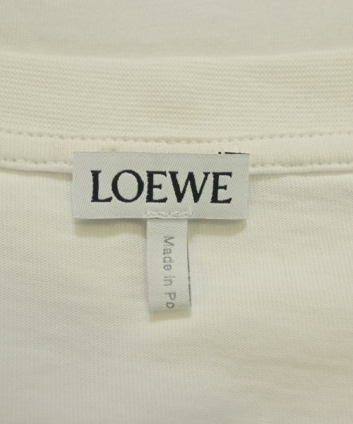 LOEWE（ロエベ）Tシャツ・カットソー 白 サイズ:L メンズ/2200633204167