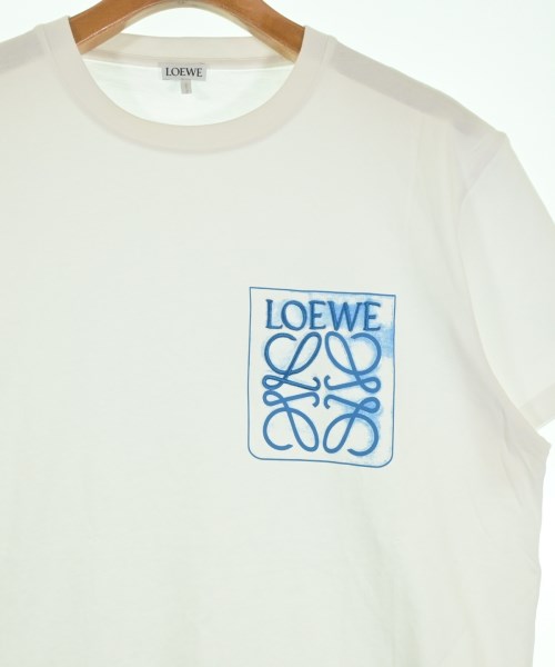 LOEWE（ロエベ）Tシャツ・カットソー 白 サイズ:L メンズ/2200633204167