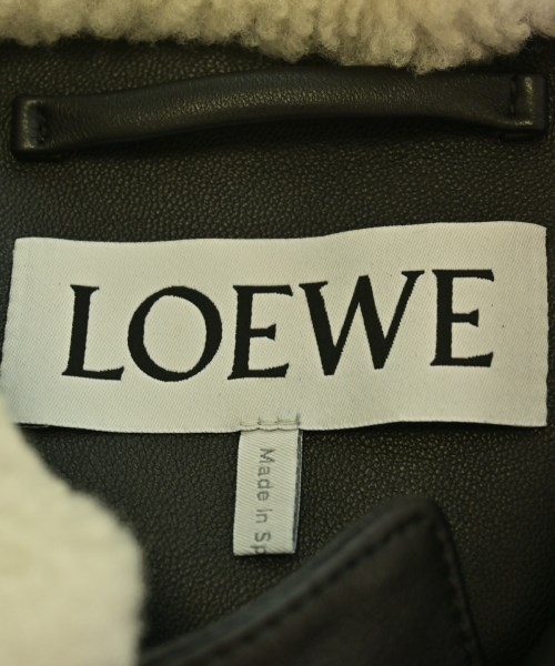LOEWE（ロエベ）ライダース 黒 サイズ:48(L位) メンズ/2200633214012