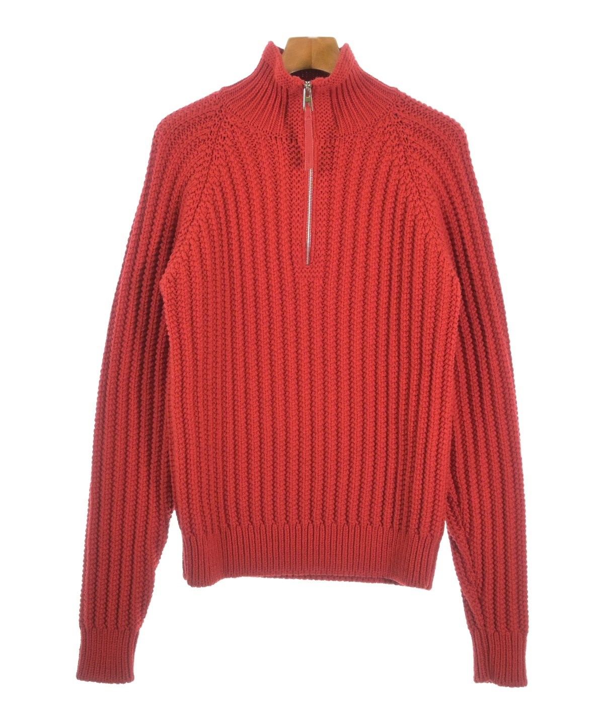LOEWE（ロエベ）ニット・セーター 赤 サイズ:S メンズ/2200633214029