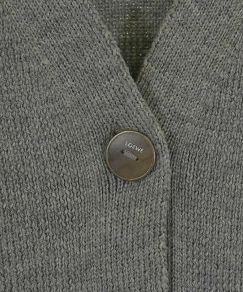 LOEWE（ロエベ）カーディガン グレー サイズ:M レディース/2200633380014