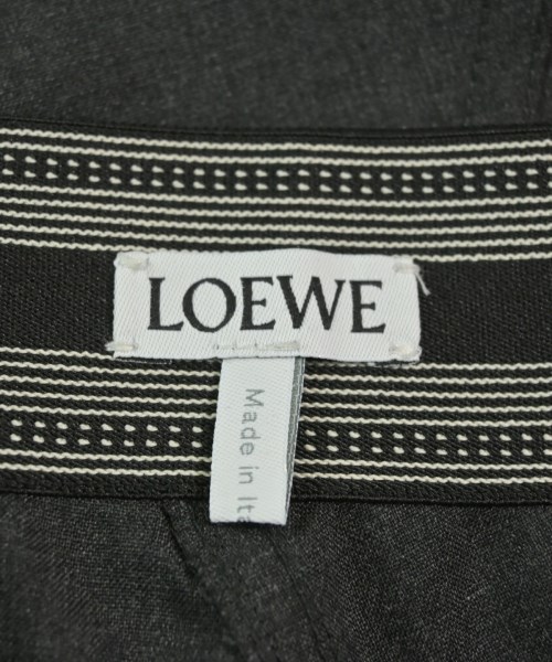 LOEWE（ロエベ）ロング・マキシ丈スカート グレー サイズ:32(XXS位) レディース/2200617605065