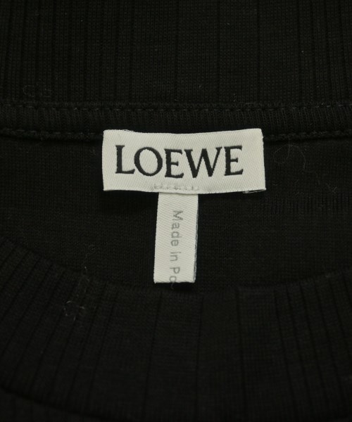 LOEWE（ロエベ）Tシャツ・カットソー 黒 サイズ:M レディース/2200617605232