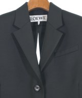 LOEWE（ロエベ）テーラードジャケット 黒 サイズ:34(XXS位) レディース/2200632727018